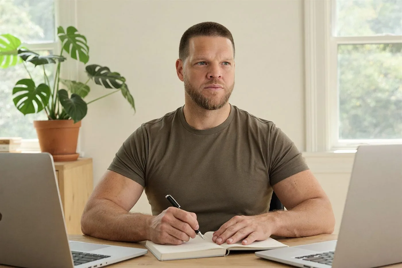 Mike Moore writing the Strategic AI Architects playbooks